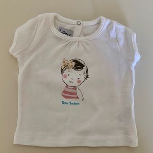 PETIT BATEAU short sleeve baby t-shirt
